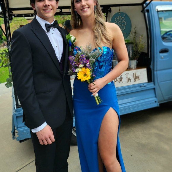 Sherri Hill Cut Glass Prom Dress #55497 - Picture 4 of 5